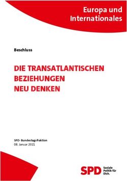 Europa und Internationales - Die Transatlantischen Beziehungen neu denken Beschluss - SPD.de
