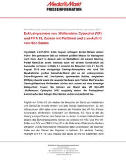 Exklusivpremiere von Wolfenstein: Cyberpilot (VR)' und FIFA 19, Zocken mit PietSmiet und Live-Auftritt von Nico Santos