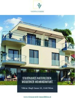 STADTNAHES NATURLEBEN. MODERNER WOHNKOMFORT - Viktor-Hagl-Gasse 22, 1140 Wien - VIENNA VERDE