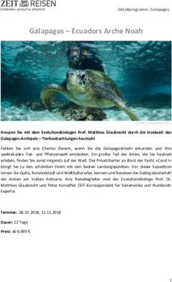 Galapagos - Ecuadors Arche Noah - ZEIT Reisen