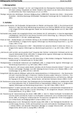 I. Monographien - Historische Kommission f&uuml;r ...