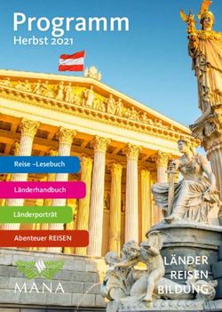Programm - L&Auml;NDER REISEN BILDUNG - MANA-Verlag