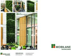 LIVEPANEL BRINGT NATÜRLICHES GRÜN IN DEN RAUM