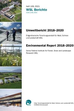 WSL Berichte Heft 109, 2021 - DORA 4RI