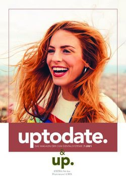 DAS MAGAZIN DER CGM DENTALSYSTEME | 1.2021