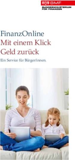 FinanzOnline Mit einem Klick Geld zur&uuml;ck - Ein Service f&uuml;r B&uuml;rger/innen - BMF