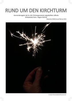 RUND UM DEN KIRCHTURM - Gemeindemagazin der Ev.-luth. Kirchengemeinde Lengede/Klein Lafferde Kirchenkreis Peine - Region S&uuml;d-Ost - wir-e