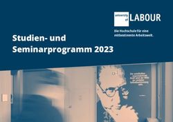 Studien- und Seminarprogramm 2023 - Die Hochschule f&uuml;r eine mitbestimmte Arbeitswelt - University of Labour