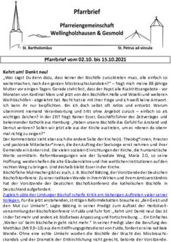 Kehrt um! Denkt neu! - St. Bartholomäus ...