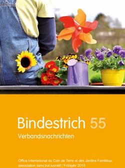 Bindestrich 55 Verbandsnachrichten - Office International du Coin de Terre et des Jardins Familiaux association sans but lucratif | Fr&uuml;hjahr 2015 ...
