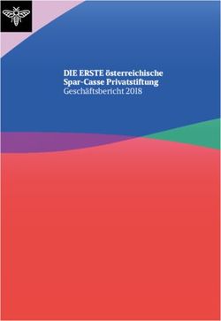 DIE ERSTE österreichische Spar-Casse Privatstiftung Geschäftsbericht 2018