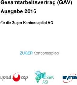 Gesamtarbeitsvertrag (GAV) Ausgabe 2016 - für die Zuger Kantonsspital AG - Zuger ...