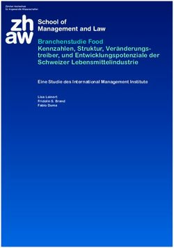 Branchenstudie Food Kennzahlen, Struktur, Ver&auml;nderungs-treiber, und Entwicklungspotenziale der Schweizer Lebensmittelindustrie - Eine Studie des ...