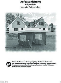 Aufbauanleitung Faltpavillon inkl. vier Seitenteilen - hecht ...