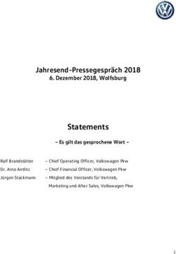 Statements Jahresend-Pressegespr&auml;ch 2018 - Dezember 2018, Wolfsburg - Volkswagen AG