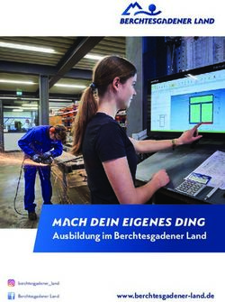 Mach dein eigenes Ding - Ausbildung im Berchtesgadener Land www.berchtesgadener-land.de