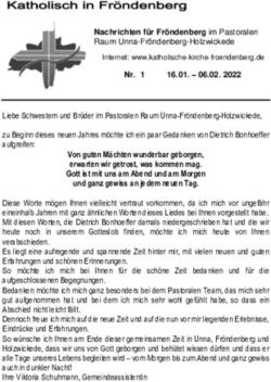 Von guten M&auml;chten wunderbar geborgen, erwarten wir getrost, was kommen mag. Gott ist mit uns am Abend und am Morgen und ganz gewiss an jedem neuen ...