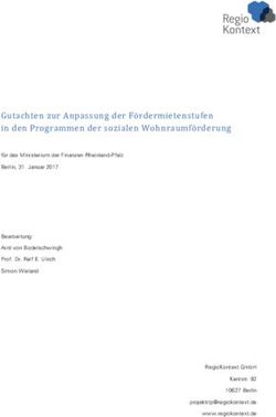 In den Programmen der sozialen Wohnraumf&ouml;rderung