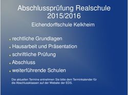 Abschlusspr&uuml;fung Realschule 2015/2016 - Eichendorffschule