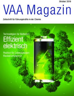 VAA Magazin Effizient elektrisch - Technologien f&uuml;r Batterien: Position f&uuml;r Lebensphasen: Flexibel erfolgreich