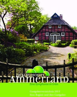 Gastgeberverzeichnis 2019 Eine Region und ihre Gastgeber - Ammerland Touristik