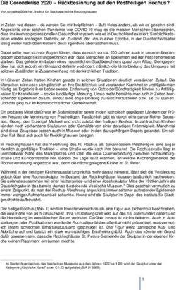 Die Coronakrise 2020 - R&uuml;ckbesinnung auf den Pestheiligen Rochus? - Stadt ...