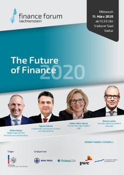 The Future of Finance - Finance Forum Liechtenstein