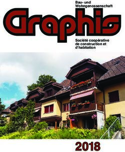 Bau- und Wohngenossenschaft Société coopérative de construction et d'habitation - Graphis Bau- und ...