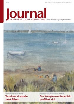 Journal - Kassenärztliche Vereinigung ...