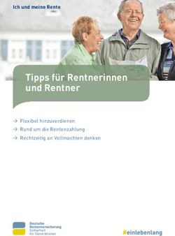 Tipps Für Rentnerinnen Und Rentner - Ich Und Meine Rente - Flexibel ...