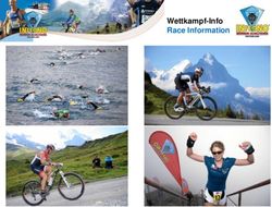 Wettkampf-Info Race Information - Inferno Triathlon