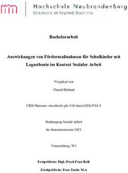 Bachelorarbeit Auswirkungen von F&ouml;rderma&szlig;nahmen f&uuml;r Schulkinder mit Legasthenie im Kontext Sozialer Arbeit