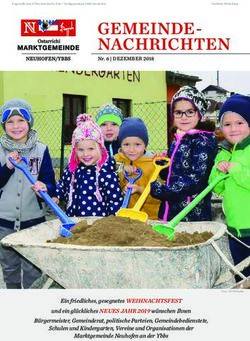GEMEINDE-NACHRICHTEN - Gemeindeserver
