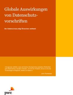 GLOBALE AUSWIRKUNGEN VON DATENSCHUTZ-VORSCHRIFTEN - BEI PWC ...