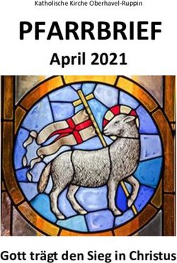 PFARRBRIEF April 2021 - Gott tr&auml;gt den Sieg in Christus - Herz Jesu, Neuruppin
