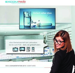 MEDIA-DOKUMENTATION 2019 / AGENTUREN - Excom Media