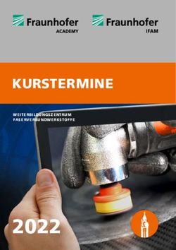 KURSTERMINE - Weiterbildung am Fraunhofer IFAM