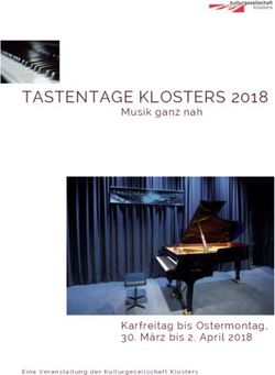 TASTENTAGE KLOSTERS 2018 - Musik ganz nah - Karfreitag bis Ostermontag, 30. M&auml;rz bis 2. April 2018