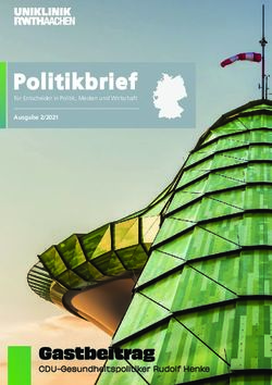 Politik brief - CDU-Gesundheitspolitiker Rudolf Henke - Universitätsklinikum Aachen