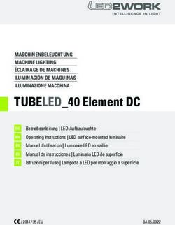 TUBELED_40 Element DC - LED2WORK