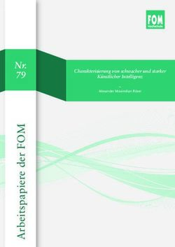 Nr. 79 Charakterisierung von schwacher und starker K&uuml;nstlicher Intelligenz