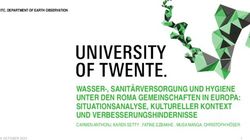WASSER-, SANIT&Auml;RVERSORGUNG UND HYGIENE UNTER DEN ROMA GEMEINSCHAFTEN IN EUROPA: SITUATIONSANALYSE, KULTURELLER KONTEXT UND VERBESSERUNGSHINDERNISSE