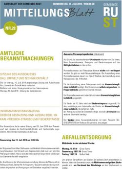 MitteilungS - Gemeinde Rust