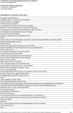 Kommentare zu "Baukultur ist für mich - Kommentare der Ausstellungsbesucherinnen und -besucher zur Jahresausstellung 2019 Hingeschaut: ...