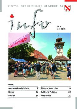 Inhalt Aus dem Gemeindehaus Museum Krauchthal