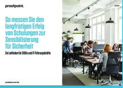 Ein Leitfaden f&uuml;r CISOs und IT-F&uuml;hrungskr&auml;fte - proofpoint.com/de