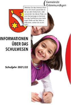 Schuljahr 2021/22 - Gemeinde Ostermundigen
