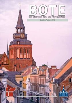 BOTE der Güstrower Dom- und Pfarrgemeinde - Juni bis August 2018 - Dom zu Güstrow