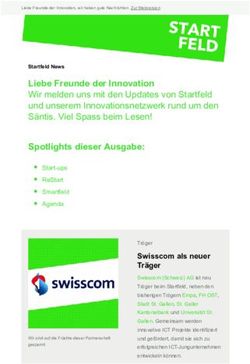 Liebe Freunde der Innovation - Wir melden uns mit den Updates von Startfeld und unserem Innovationsnetzwerk rund um den S&auml;ntis. Viel Spass beim Lesen!