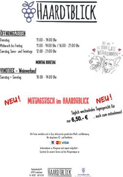 MITTAGSTISCH im HAARDTBLICK - Weinstube Haardtblick